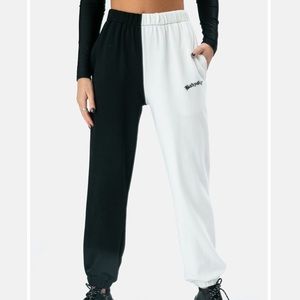 Color block babygirl joggers